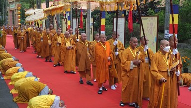 Giới tử cung đón hội đồng thập sự quang lâm 