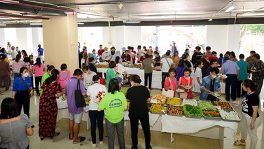 Ngày hội “Ẩm thực chay” gây quỹ “Vì người nghèo” năm 2022 tại phường Phú Mỹ, quận 7