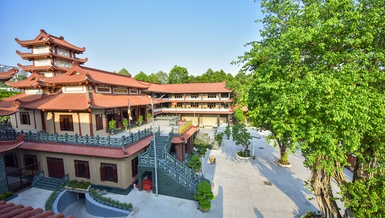 Toàn cảnh chùa Phổ Quang (Q.Tân Bình, TP.HCM)