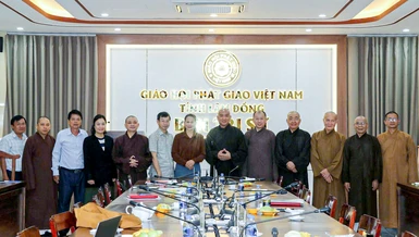 Lãnh đạo Văn phòng II T.Ư, Tiểu ban Nhân sự Đại hội và Sở Dân tộc và Tôn giáo tỉnh Lâm Đồng thống nhất các nội dung trọng tâm, đảm bảo các điều kiện tổ chức thành công Đại hội đại biểu Phật giáo tỉnh Lâm Đồng lần thứ I, nhiệm kỳ 2026-2031