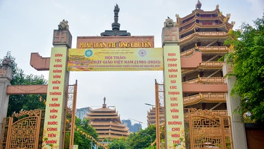 Hội thảo "Giáo hội Phật giáo Việt Nam (1981–2026): 45 năm thành tựu và định hướng phát triển trong kỷ nguyên mới" được tổ chức tại pháp viện Minh Đăng Quang vào sáng ngày mai, 4-10 - Ảnh: Quảng Đạo/BGN