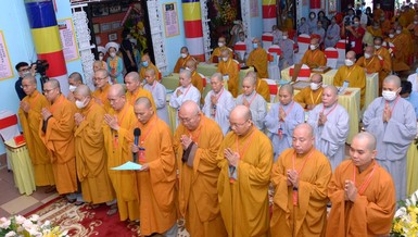 Ban Trị sự GHPGVN quận 1 nhiệm kỳ mới ra mắt đại hội