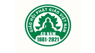 Logo đạt giải nhất, được chọn làm biểu tượng chính thức cho Đại lễ Kỷ niệm 40 năm thành lập GHPGVN