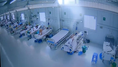 Còn 2.174 bệnh nhân nặng đang thở máy và 21 bệnh nhân can thiệp ECMO - Ảnh: Bảo Toàn