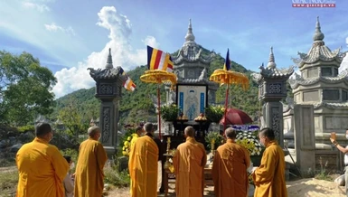 Trà-tỳ, nhập tháp xá-lợi Trưởng lão Hòa thượng Thích Liễu Pháp