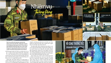 Phóng sự ảnh đặc biệt của Trần Thế Phong trên Báo Giác Ngộ số 1116-1119