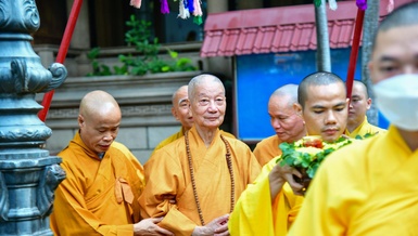 [TRỰC TUYẾN] Trưởng lão Hòa thượng Thích Trí Quảng thuyết giảng ngày 26-2-2022