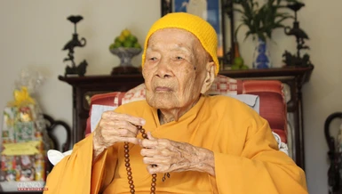 Ni trưởng Thích nữ Như Ngọc (1917-2022) - Ảnh: Nhã An