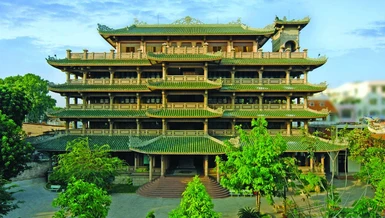 Học viện, cơ sở I, số 750 Nguyễn Kiệm, phường 4, quận Phú Nhuận, TP.HCM - Ảnh: Võ Văn Tường