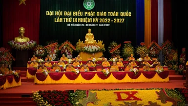 [TRỰC TIẾP] Khai mạc Đại hội đại biểu Phật giáo toàn quốc lần thứ IX, nhiệm kỳ 2022-2027