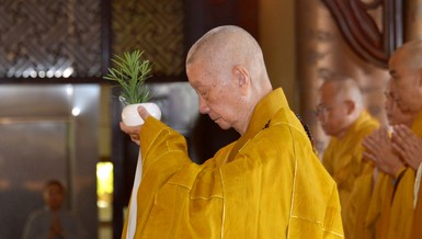 [Video] Pháp hội Dược Sư đầu xuân Quý Mão tại chùa Huê Nghiêm