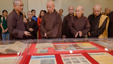  [Video] Triển lãm tư liệu báo chí Phật giáo tưởng niệm Bồ-tát Thích Quảng Đức 