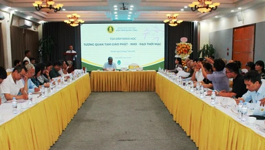 Quang cảnh tọa đàm - Ảnh: CMK/BGN