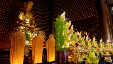 Pháp hội Dược Sư - Ảnh: Bảo Toàn/BGN