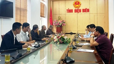 Lãnh đạo Ban Trị sự GHPGVN tỉnh Điện Biên đã có buổi làm việc với UBND tỉnh Điện Biên nhằm chuẩn bị tổ chức kỷ niệm 10 năm thành lập