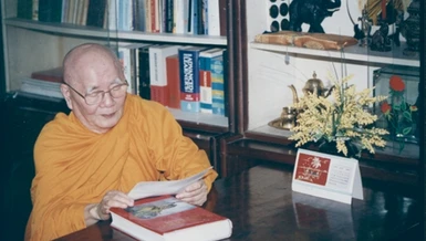 Cố Trưởng lão Hòa thượng Thích Minh Châu - Ảnh: Võ Văn Tường