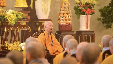 [Video] Toàn cảnh Lễ tưởng niệm Đức Phật hoàng Trần Nhân Tông và khai thị của Đức Pháp chủ GHPGVN