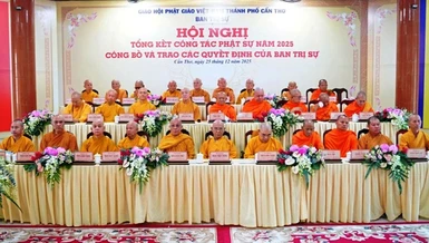 Chư tôn giáo phẩm chứng minh, chủ tọa hội nghị