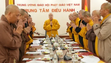 Ban Thường trực Hội đồng Trị sự khu vực phía Bắc họp triển khai hoạt động Phật sự