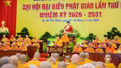 [TRỰC TUYẾN] Phiên trọng thể Đại hội đại biểu Phật giáo TP.HCM lần thứ I, nhiệm kỳ 2026-2031