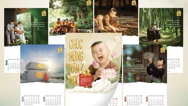 Bộ lịch 2027 - Đinh Mùi do Báo Giác Ngộ phát hành