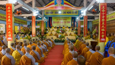 Quang cảnh buổi lễ