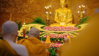 Tổ sư Minh Đăng Quang là vị khai sáng hệ phái Khất sĩ, một trong 9 thành viên tham gia thành lập GHPGVN - Ảnh: Tâm Quý