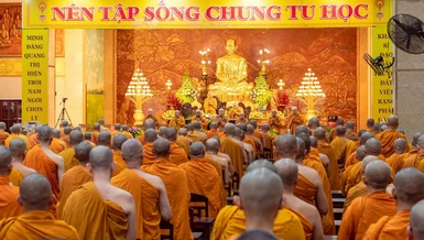 Hệ phái Khất sĩ khai mạc Khóa bồi dưỡng trụ trì nhân mùa An cư kiết hạ Phật lịch 2570