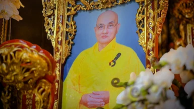 Tôn dung Trưởng lão Hòa thượng Thích Thiện Huệ - Thành viên Hội đồng Chứng minh GHPGVN