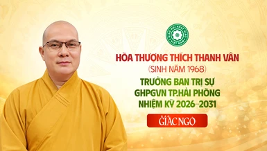 Hòa thượng Thích Thanh Vân làm Trưởng ban Trị sự GHPGVN TP.Hải Phòng thay Hòa thượng Thích Quảng Tùng