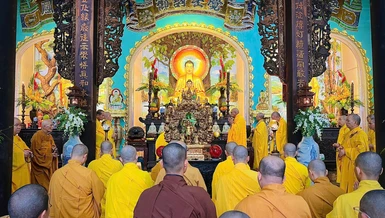Lễ húy nhật Hòa thượng Thích Hương Sơn được cử hành tại chùa Linh Ứng Non Nước (TP.Đà Nẵng)