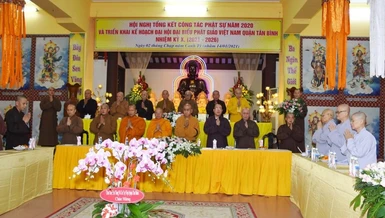 Lễ tổng kết diễn ra trong tinh thần hòa hợp