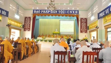 Tiền Giang: Phật giáo tỉnh tổ chức tổng kết Phật sự năm 2020