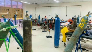 Phòng cấp cứu Bệnh viện Dã chiến thu dung số 12 - TP.Thủ Đức