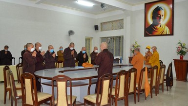 Ban Trị sự Phật giáo TP.Đà Nẵng đã có phiên họp triển khai hoạt động Phật sự sau thời gian giãn cách