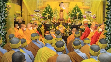 Lễ truy điệu và cung thỉnh kim quan Ni trưởng Thích nữ Hạnh Nghiêm 