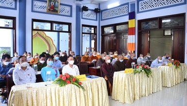 Hội nghị tổng kết Phật sự năm 2021 và trao quyết định chuẩn y nhân sự Ban Trị sự Phật giáo TP.Vũng Tàu