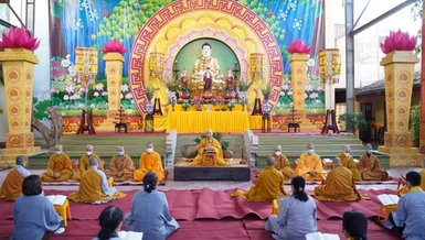 Hòa thượng Thích Bảo Nghiêm tổ chức "Ngày tu an lạc" dưới hình thức trực tuyến