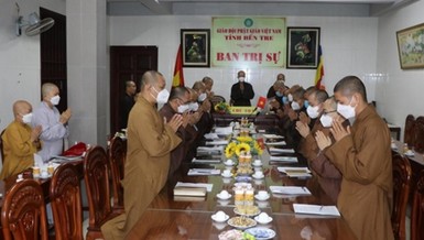 Chư tôn đức niệm Phật cầu gia hộ