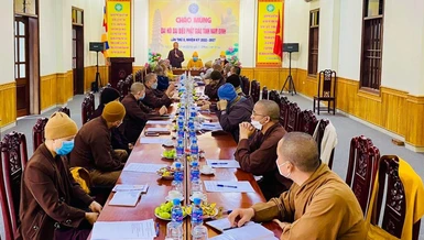 Ban Trị sự GHPGVN tỉnh Nam Định hội nghị kiện toàn các chức danh Ban Trị sự nhiệm kỳ 2022-2027
