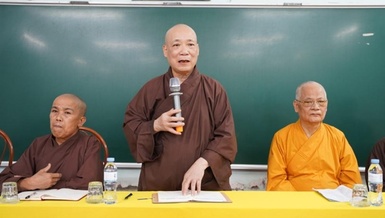 Hòa thượng Thích Bảo Nghiêm chủ trì hội nghị triển khai công tác tổ chức đại hội