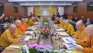 [Video] Ban Thường trực Hội đồng Trị sự GHPGVN thông qua đề án Đại hội Phật giáo toàn quốc lần IX