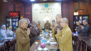  Ban Thường trực Ban Trị sự GHPGVN tỉnh Đắk Lắk có buổi họp chuẩn bị tổ chức đại hội