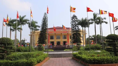 Trung tâm Văn hóa tỉnh Vĩnh Phúc - nơi diễn ra Đại hội Phật giáo tỉnh
