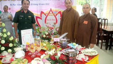 Hội thi “Tinh hoa ẩm thực chay” nhân Ngày Phụ nữ Việt Nam