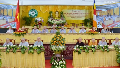 Hội nghị chiều 10-1 của Phân ban Ni giới Trung ương tại thiền viện Quảng Đức, TP.HCM