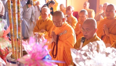 Tưởng niệm húy nhật 36 năm ngày Hòa thượng Thích Giác Tánh viên tịch, tại chùa Hoa Nghiêm