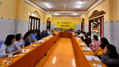 Quảng Nam: Ban Phật giáo Quốc tế Phật giáo tỉnh họp mặt và triển khai Phật sự