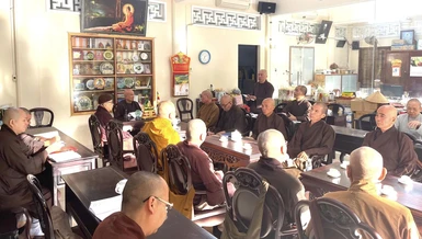 Ban Thường trực họp, thảo luận các hoạt động kính mừng Đại lễ Phật đản, kỷ niệm 60 ngày Bồ-tát Thích Quảng Đức