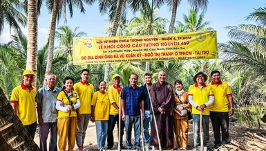 Lễ khởi công xây dựng cầu Tường Nguyên 469 tại xã Phước Hiệp